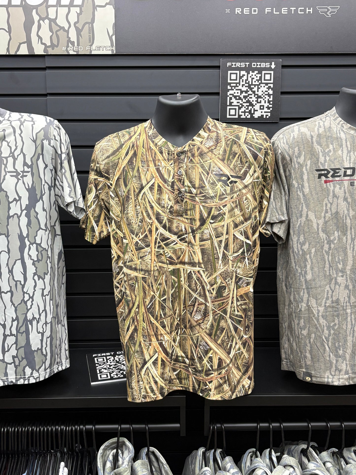 Field Flex Henley - Mossy Oak Shadowgrass