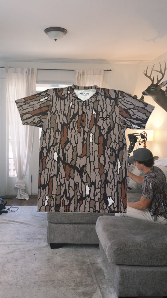 Field Flex Henley - Timber Venom V2
