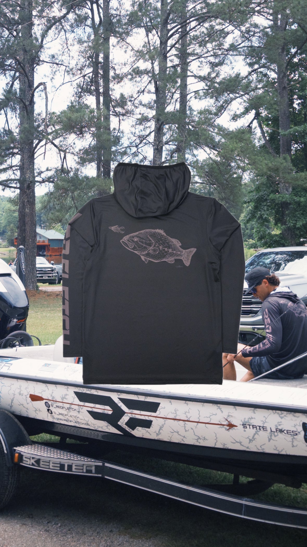 SBT Performance Hoodie - Bass - Black