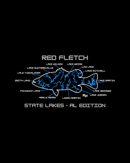 State Lakes Shirt V2 - AL - Charcoal