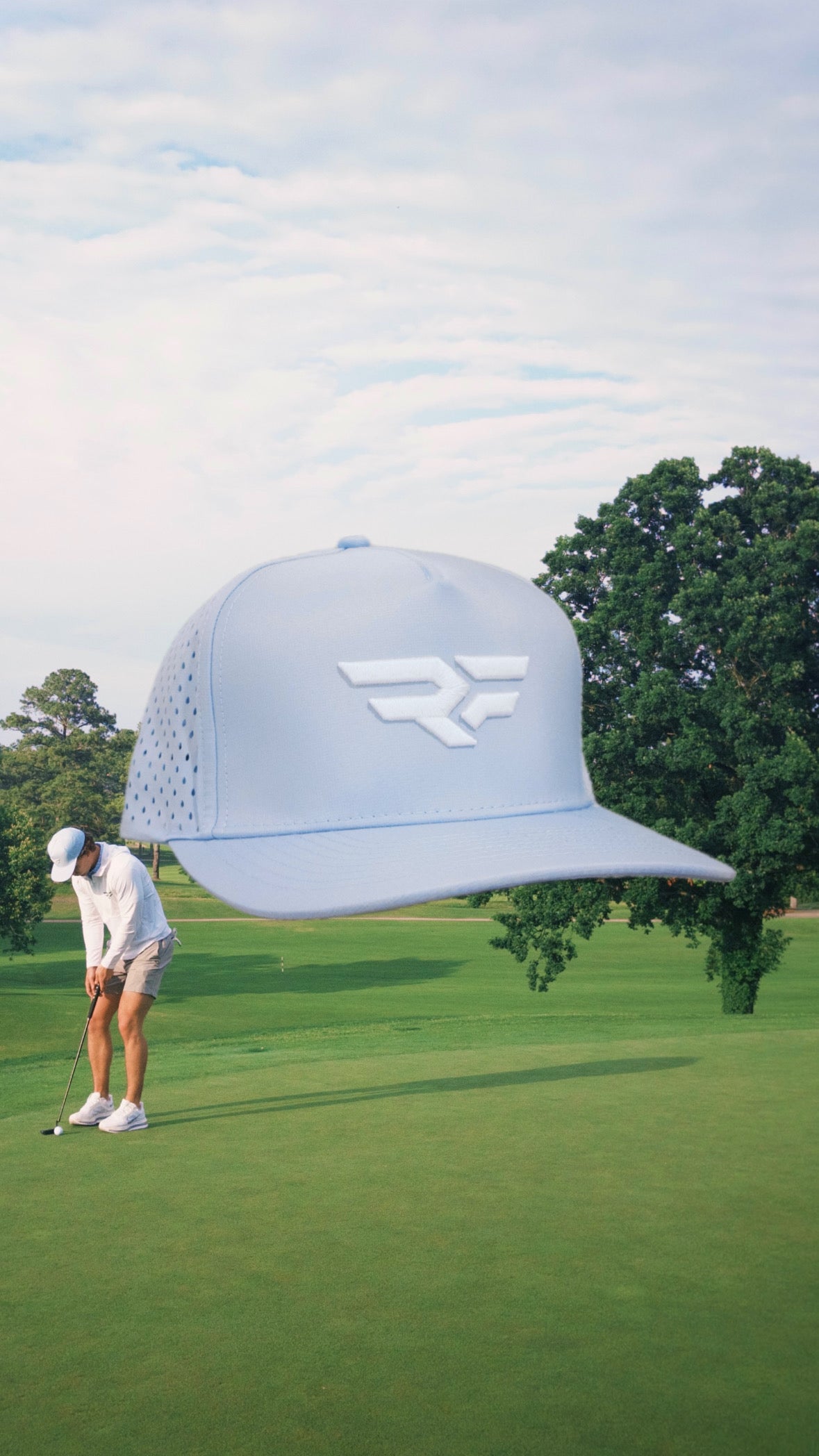 The Signature - Baby Blue - Performance Trucker