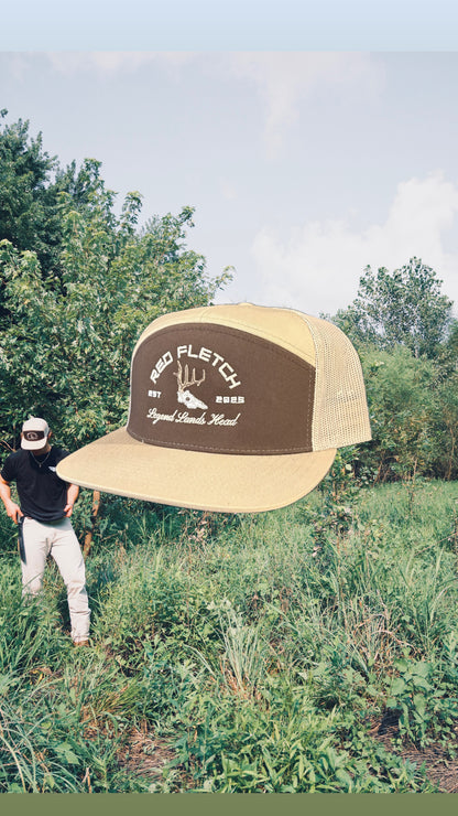 Legend Lands Head - Khaki/Brown 7
