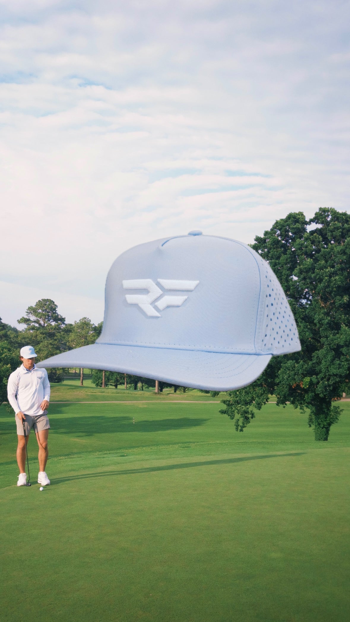 The Signature - Baby Blue - Performance Trucker