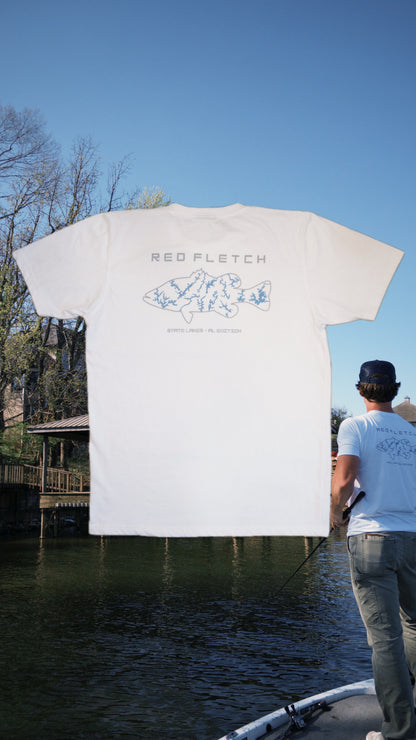State Lakes Shirt V2 - AL - White