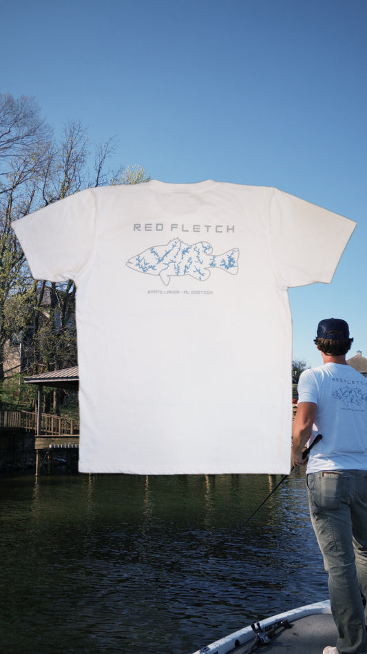State Lakes Shirt V2 - AL - White