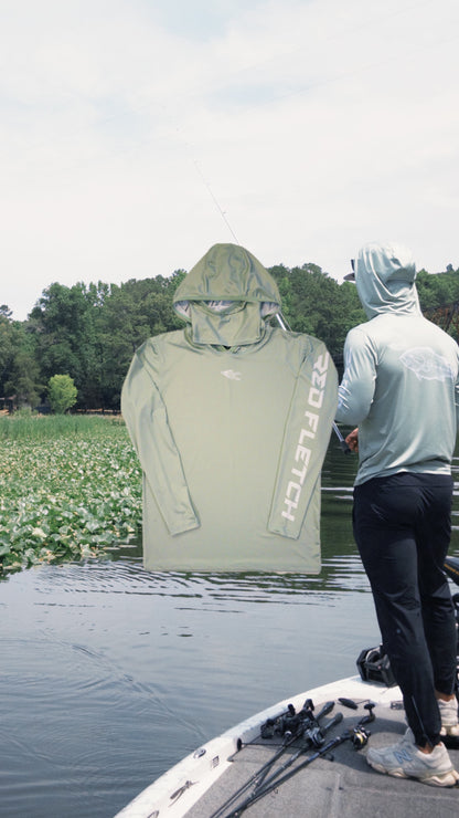SBT Performance Hoodie - Bass - Light Green