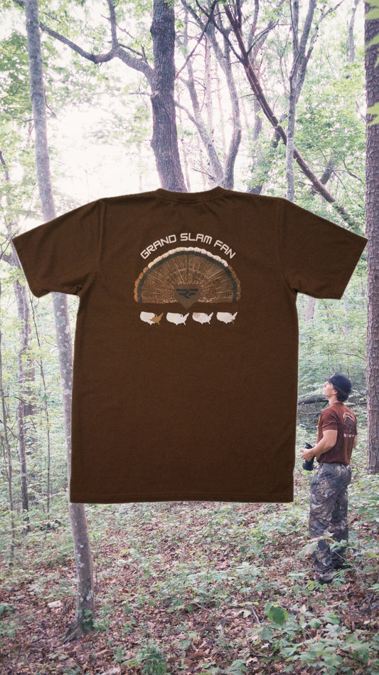 Grand Slam Fan Shirt - Brown