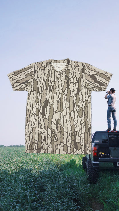 Field Flex Henley - Timber Venom