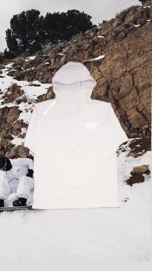 The Apex Zip - White