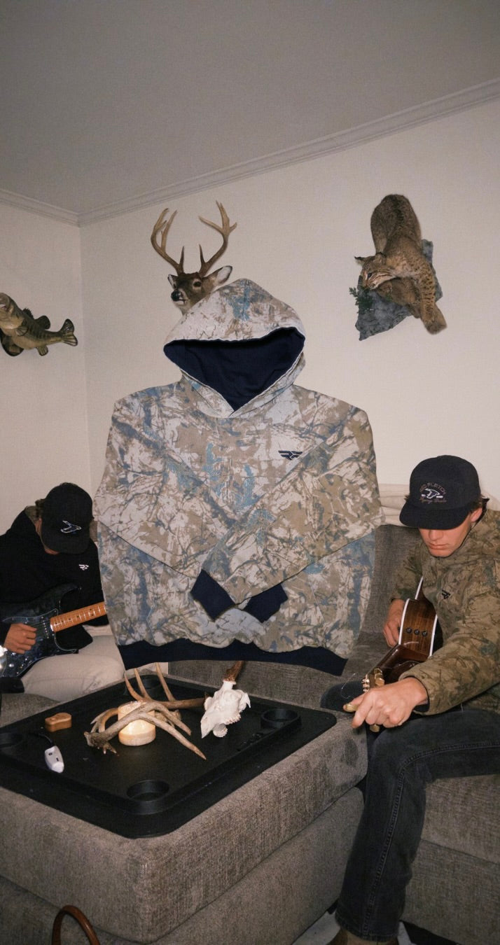 LIMITED Reversible Hoodie - Black/Camo