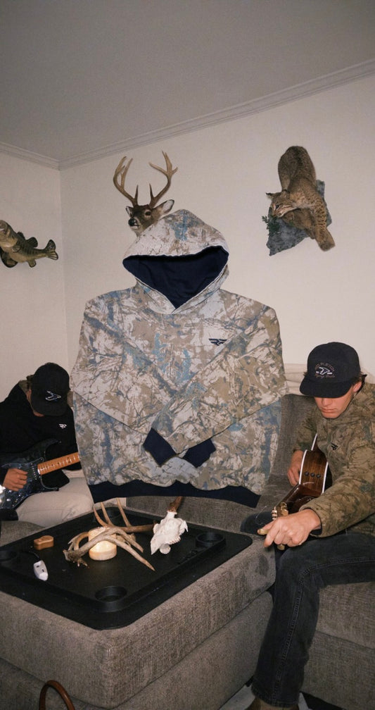 LIMITED Reversible Hoodie - Black/Camo