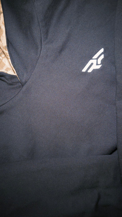LIMITED Reversible Hoodie - Black/Camo