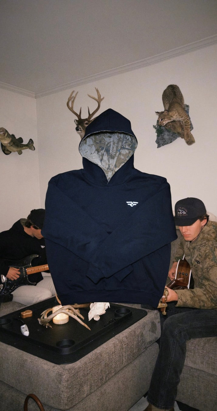LIMITED Reversible Hoodie - Black/Camo