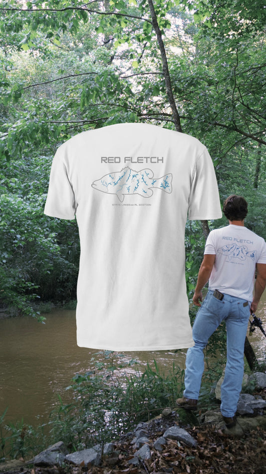 State Lakes Shirt - AL - White
